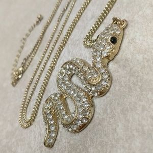 Snake Pendant Necklace